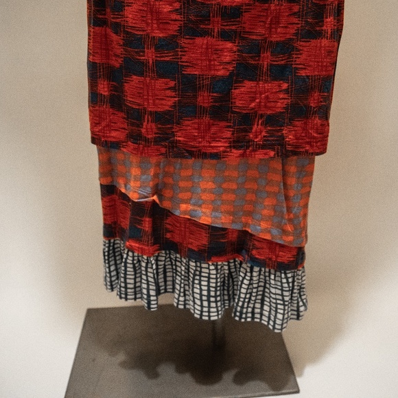 MARC JACOBS sleeveless red patterned dress - Picture 4 of 9